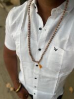 5 Mukhi Rudraksha Mala (108+1 Beads) - Image 2