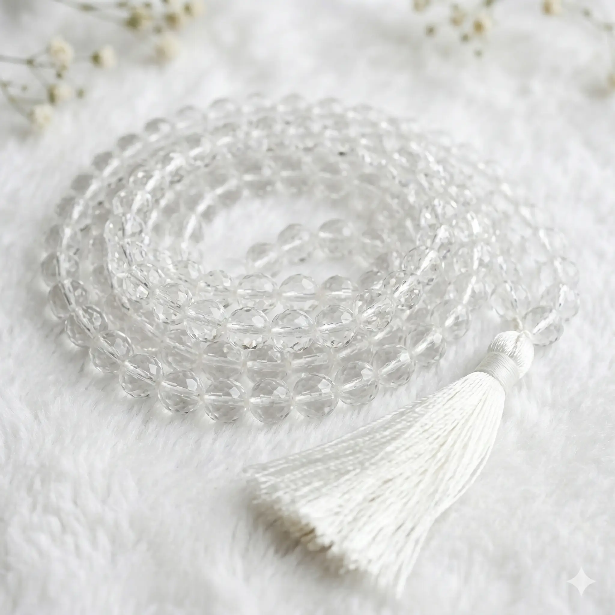 Sphatik Mala (Premium Crystal) - Image 1