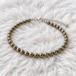 Pyrite Anklet